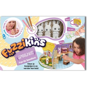 Fuzzikins 3D Pop-Up Speelhuis