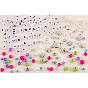 Make It Real Blokletter Armbanden Set