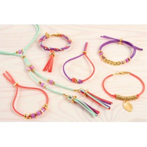 Make it Real Suede Armbandjes maker Set