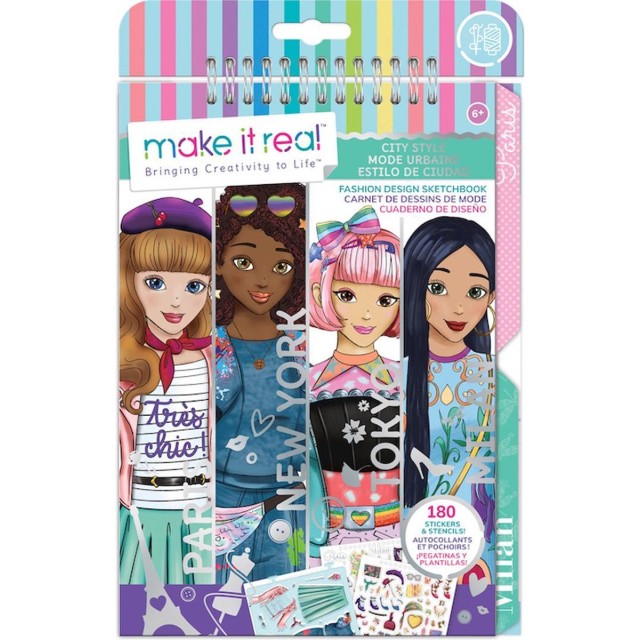 Make it Real Fashion Design Ontwerpboek: City Style