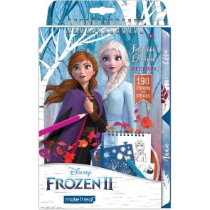 Make it Real Fashion Design Ontwerpboek: Frozen II