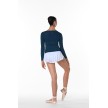 Artiligne Cama Wrap-up Top donkerblauw