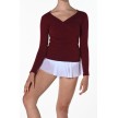 Artiligne Cama Wrap-up Top voor Meisjes bordeaux