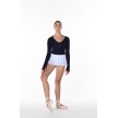 Artiligne Pulma Cropped top met lange mouw voor dans