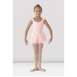 Bloch M1055 meisjes balletpakje met glitter tutu rokje roze voorkant