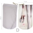 Alista Dancer Basics Alista Spitzen Tasje met Gaas wit met een koordje