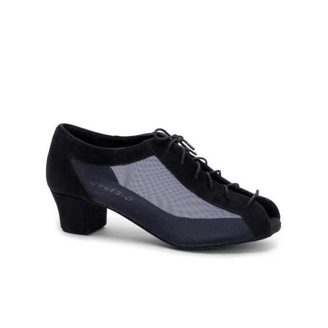 Capezio Beatrice Ballroom Trainingsschoenen zwart met veters