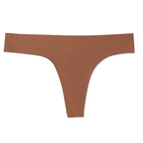 Capezio Naadloze String mokka dames met een middelhoge taille