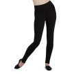 capezio zwarte legging met rechte pijpen
