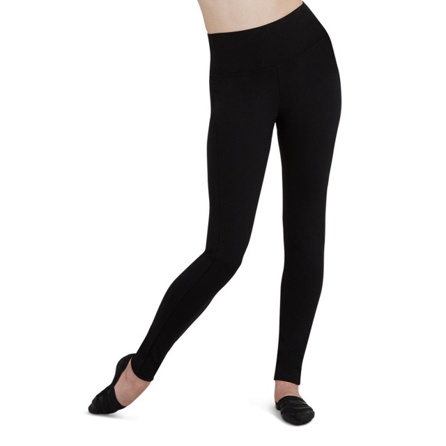 capezio zwarte legging met rechte pijpen