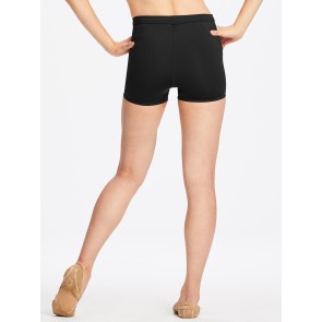 Capezio Tech Shorts zwart achterkant