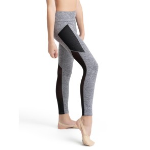 Capezio Dance Active Paneled Legging Meisjes grijs