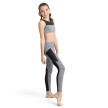 Capezio Dance Active Meisjes Legging met Mesh en Zakken