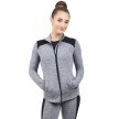 Capezio Dance Active Jacket Grijs voorkant