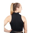 Capezio Team Basics Mock Neck Top Dames achter
