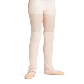 Capezio Gebreide Beenwarmers 45 cm Meisjes roze