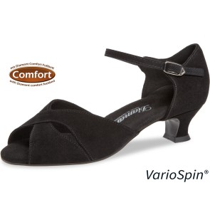 Diamant Dames Latinschoenen met VarioSpin zool 162-011-001V