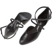 Diamant 170-106-034-V Dames Latinschoenen dichte neus VarioSpin zool dunne bandjes 