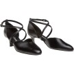 Diamant 170-106-034-V Dames Latinschoenen dichte neus VarioSpin zool suede zool 