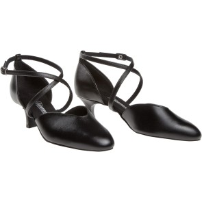 Diamant 170-106-034-V Dames Latinschoenen dichte neus VarioSpin zool suede zool 