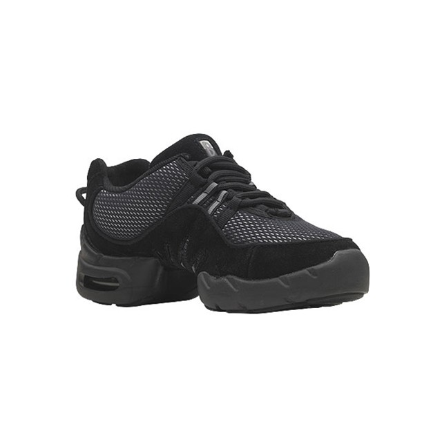 Bloch zwarte danssneakers boost splitzool