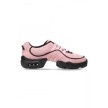 Bloch zwarte danssneakers boost splitzool vetersluiting 