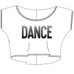 Temps Danse Agile Stripes Dames Dans Ctop Top
