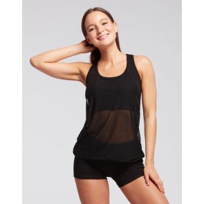 Temps Danse Dayton Tule Tank Top met Sportbeha