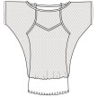 Temps Danse Dounia T-Shirt with Bra patroon