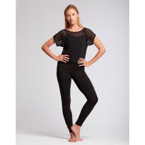 Temps Danse Dounia T-Shirt with Bra zwart