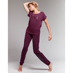 Temps Danse Ava Stripes Dames Viscose Dance T-shirt