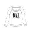 Temps Danse Talia Square Dames Dance Trui patroon