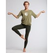 Temps Danse Agathe Balance Yoga T-Shirt olive