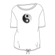 Temps Danse Agathe Balance Yoga T-Shirt patroon