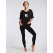 Temps Danse Agathe Balance Yoga T-Shirt zwart