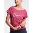 Temps Danse Ava I Am Dancer Dans T-shirt roze voorkant