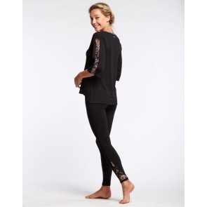Temps Danse Dalila Loose Fit T-Shirt bloom zijkant