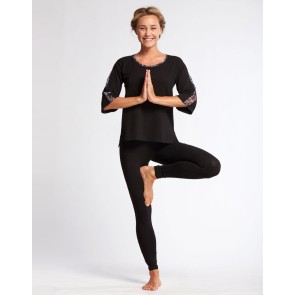 Temps Danse Dalila Dames T-Shirt met Mesh