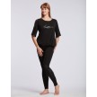 Temps Danse Agathe Stripes T-Shirt zwart