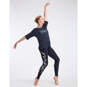 Temps Danse Agathe I Am Dancer T-Shirt navy