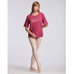 Temps Danse Agathe I Am Dancer T-Shirt roze