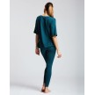 Temps Danse Agathe I Am Dancer T-Shirt teal achterkant