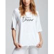 Temps Danse Agathe I Am Dancer T-Shirt wit