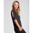 Temps Danse Eroll Bat Sleeves T-Shirt zijkant