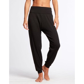 Temps Danse Ricky Ribbed Harem Pants zwart