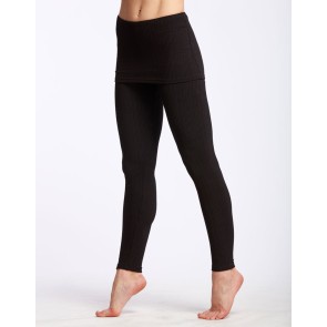 Temps Danse River Dames Geribbelde Legging met Rok