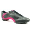 Bloch danssneakers Amalgam leer mesh splitzool roze