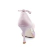 Portdance bruidsschoenen PD855 Roze hak 7 cm hoog zool van leer