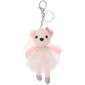 Alista Dancer Basics Alista Ballerina Beertje met Tutu Sleutelhanger met parels