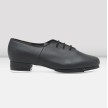 Bloch S0301L jazz tapschoenen voor dames zwart leer mat